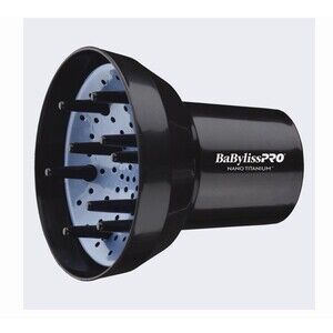 New BaBylissPRO Nano Titanium Universal Finger Diffuser Reduce Frizz Quick Style